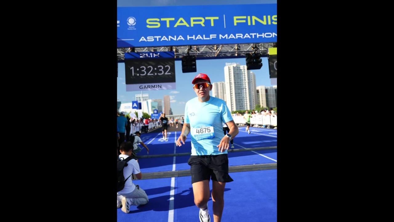 Astana Half Marathon халықаралық жарысындағы лайықты нәтиже 