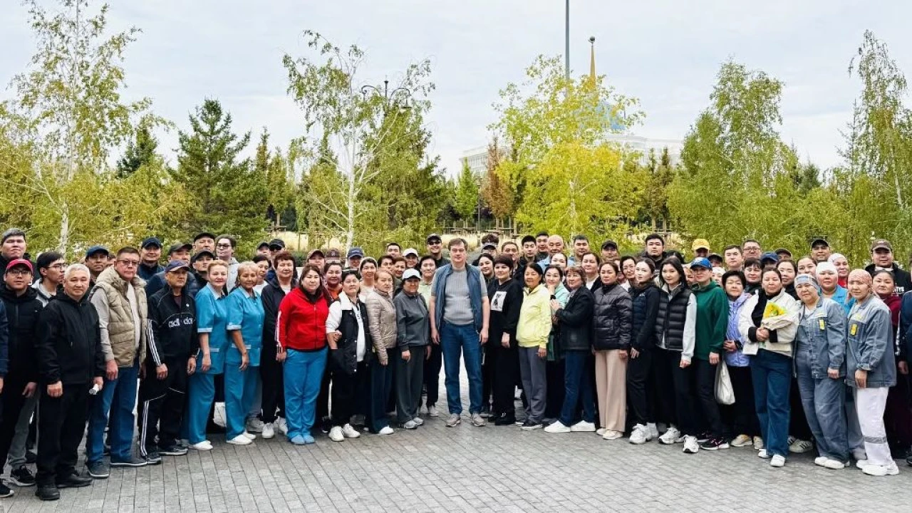 «ШҚД ӘҒД» ШЖҚ РМК қызметкерлері жалпы қалалық сенбілікке қатысты 