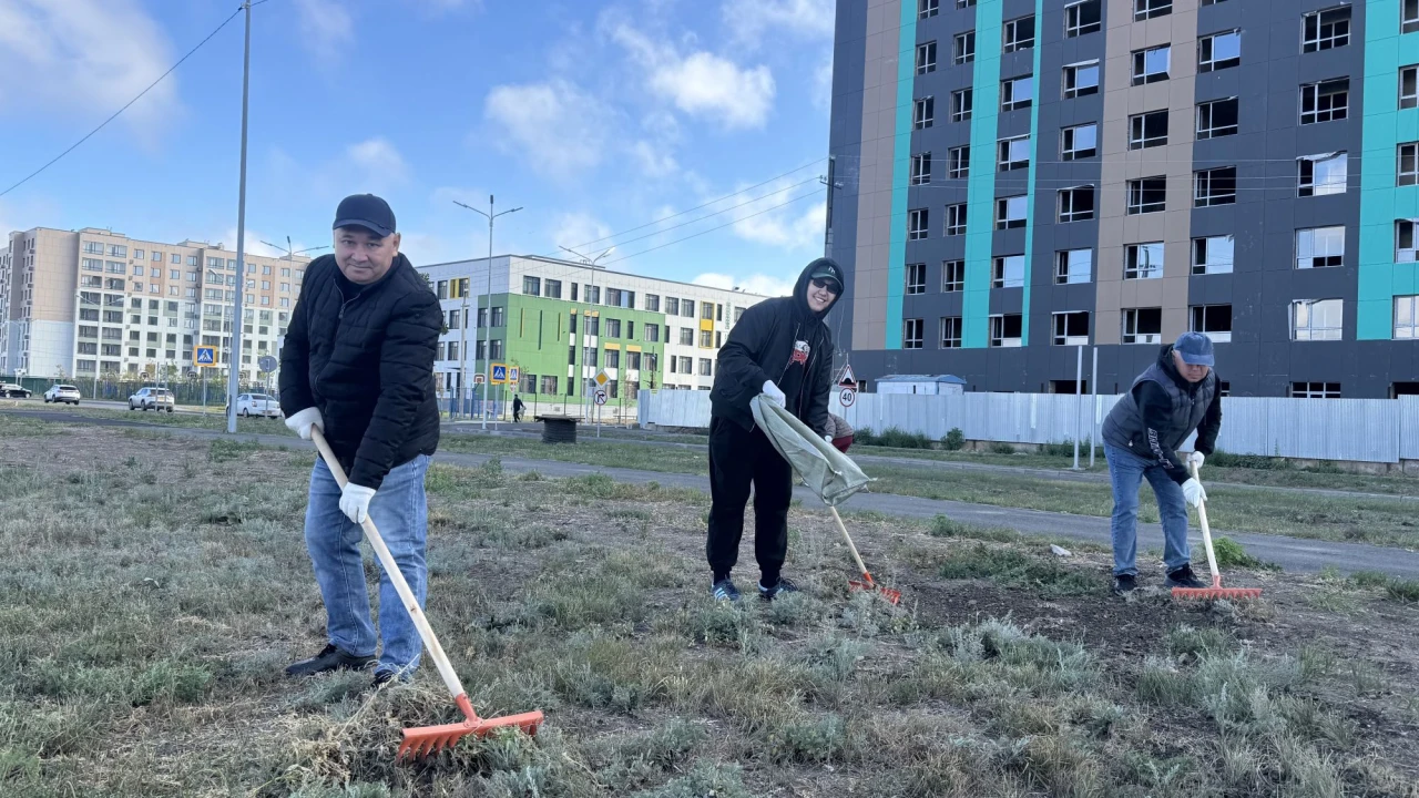 Тазалық пен абаттандыру үшін бірге 