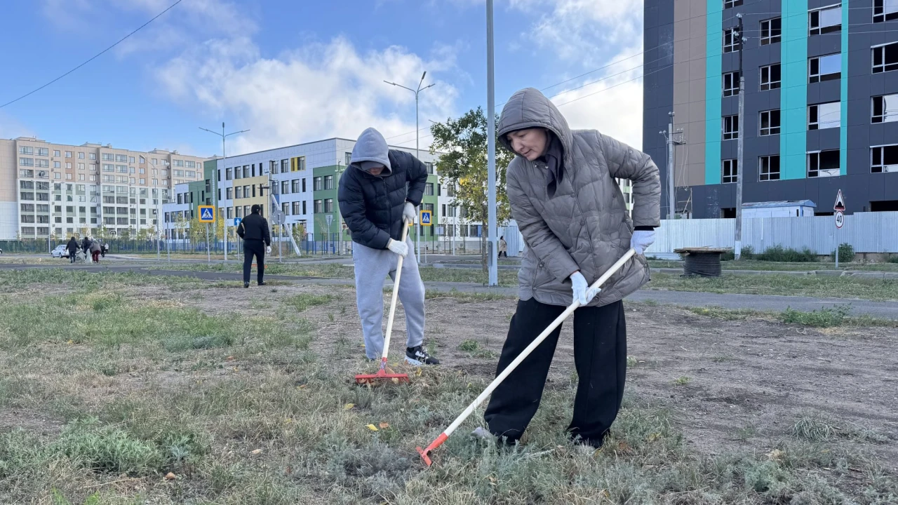 Тазалық пен абаттандыру үшін бірге 