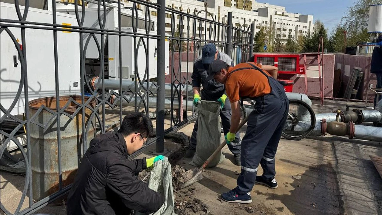 Субботник в рамках «Таза Қазақстан» 